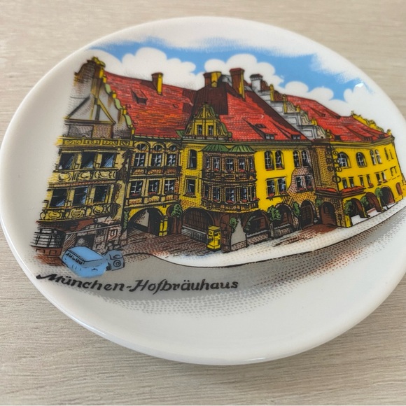 Set Of Two (2) Kleiber Bavaria 4” Plates - Munchen - Made In Germany - No Chips - Picture 2 of 6